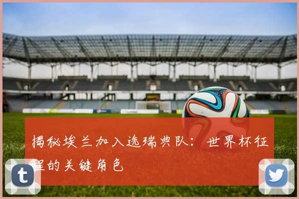 揭秘埃兰加入选瑞典队：世界杯征程的关键角色